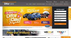 Desktop Screenshot of difor.cl